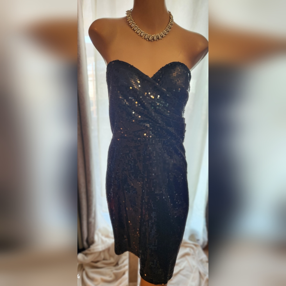 Forever 21 Strapless sequin dress